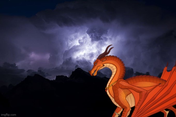 a crippled dragon who can't fly...? | image tagged in ltg lightning | made w/ Imgflip meme maker