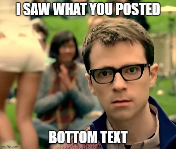 1000 Yard Rivers Stare | I SAW WHAT YOU POSTED; BOTTOM TEXT | image tagged in 1000 yard cuomo stare | made w/ Imgflip meme maker