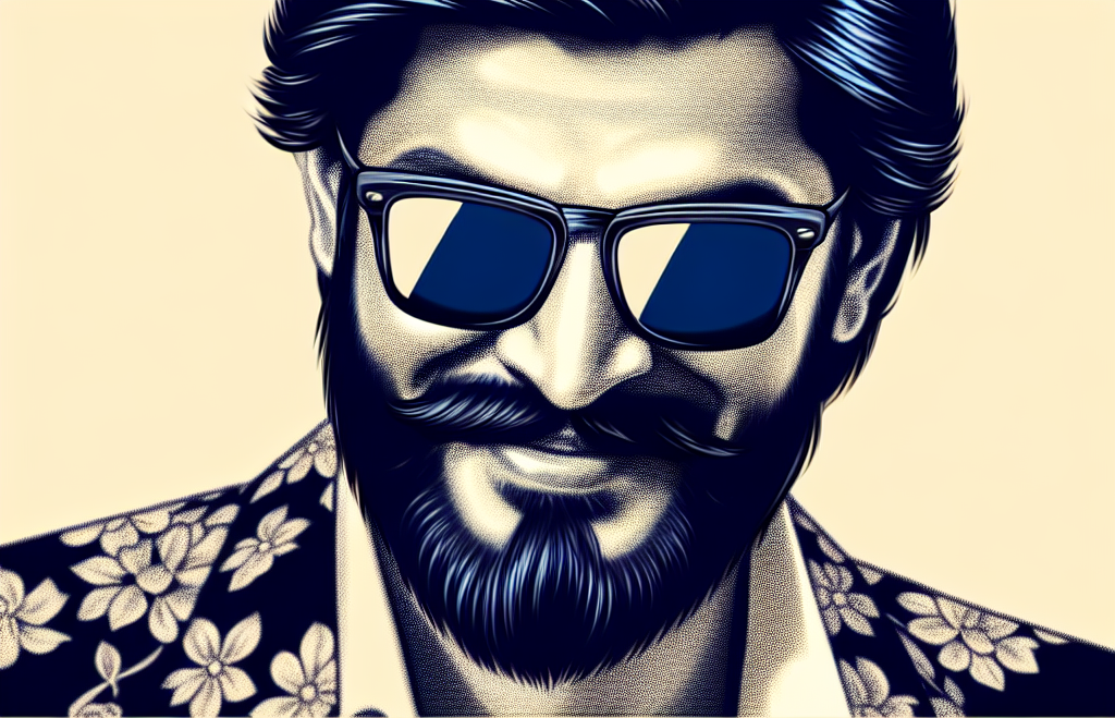 Image: A still of Rangaraya Sakthivel (preferably in his stylish Blank Meme Template
