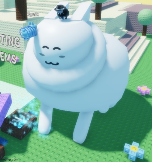 giant gubby [normal gubby for scale] | made w/ Imgflip meme maker