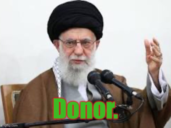 Donor. | made w/ Imgflip meme maker