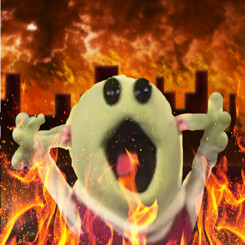 Nanalan Fire Blank Meme Template