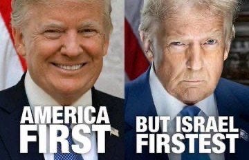 trump is israel first Blank Meme Template