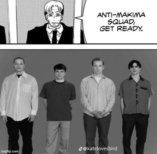 image tagged in memes,chainsaw man,weezer | made w/ Imgflip meme maker