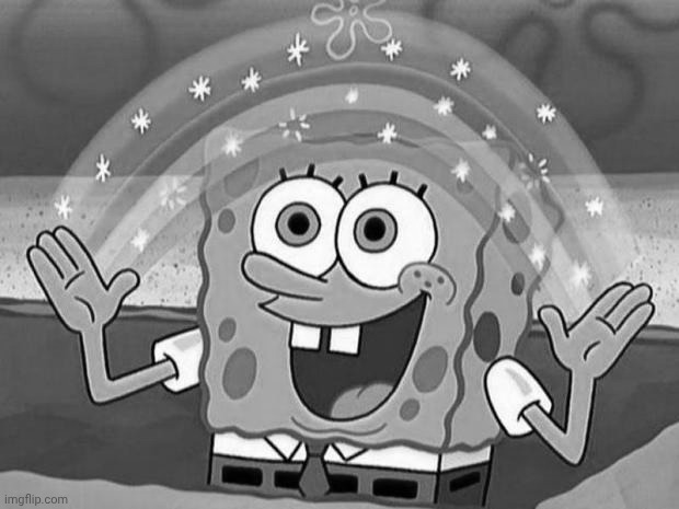spongebob rainbow | image tagged in spongebob rainbow | made w/ Imgflip meme maker