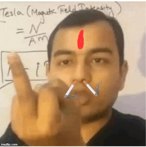 Alakh finger | image tagged in alakh finger | made w/ Imgflip meme maker