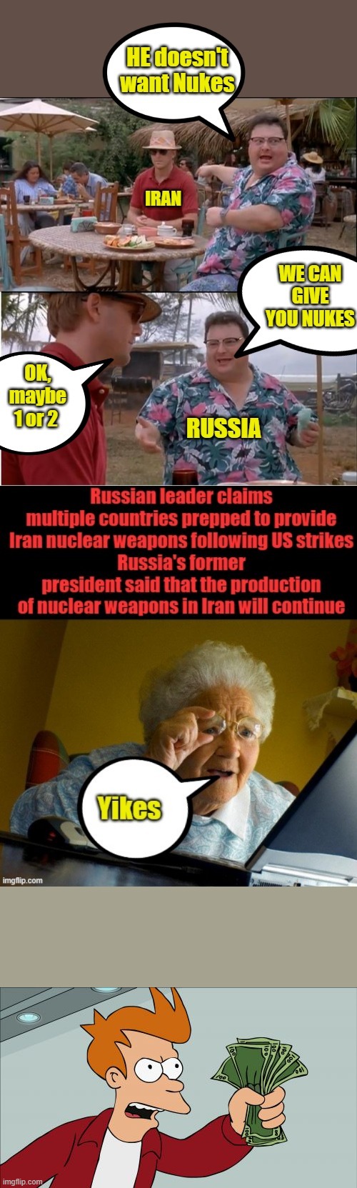 And just like that DEMs love Russia | image tagged in memes,shut up and take my money fry | made w/ Imgflip meme maker
