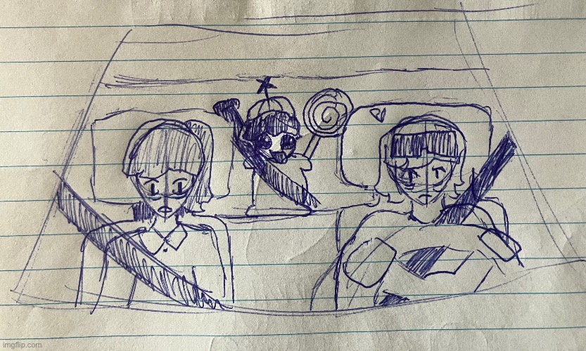 Me, Dea and little Jimothy on a roadtripp ☺️☺️ | image tagged in lol | made w/ Imgflip meme maker