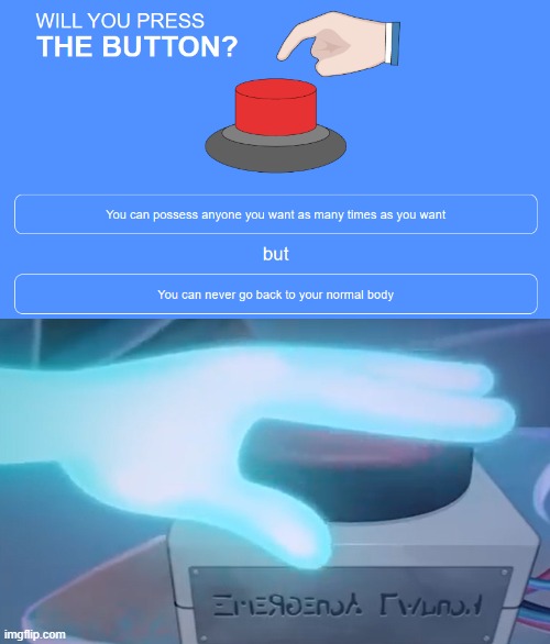 my last braincell be like: | image tagged in zarroe,button,will you press the button,stop reading the tags,thepoints | made w/ Imgflip meme maker