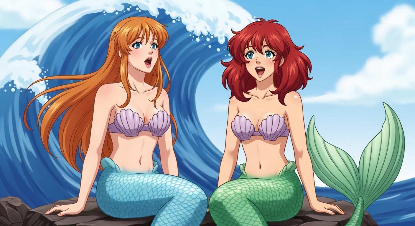 part of your world (anime) Blank Meme Template