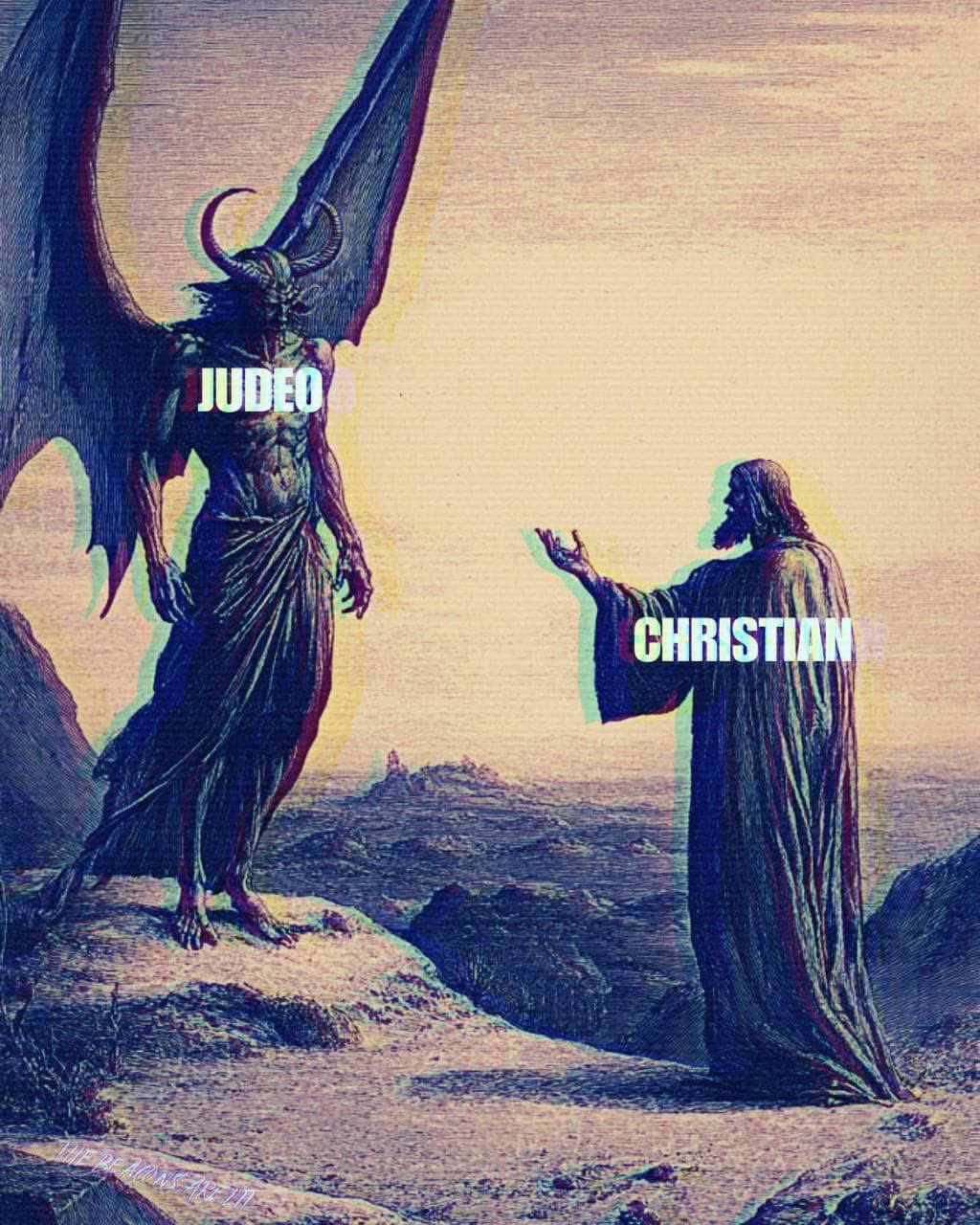 Jews Christian’s Blank Meme Template