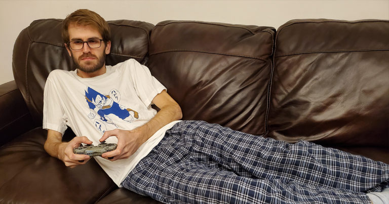 sad gamer Blank Meme Template