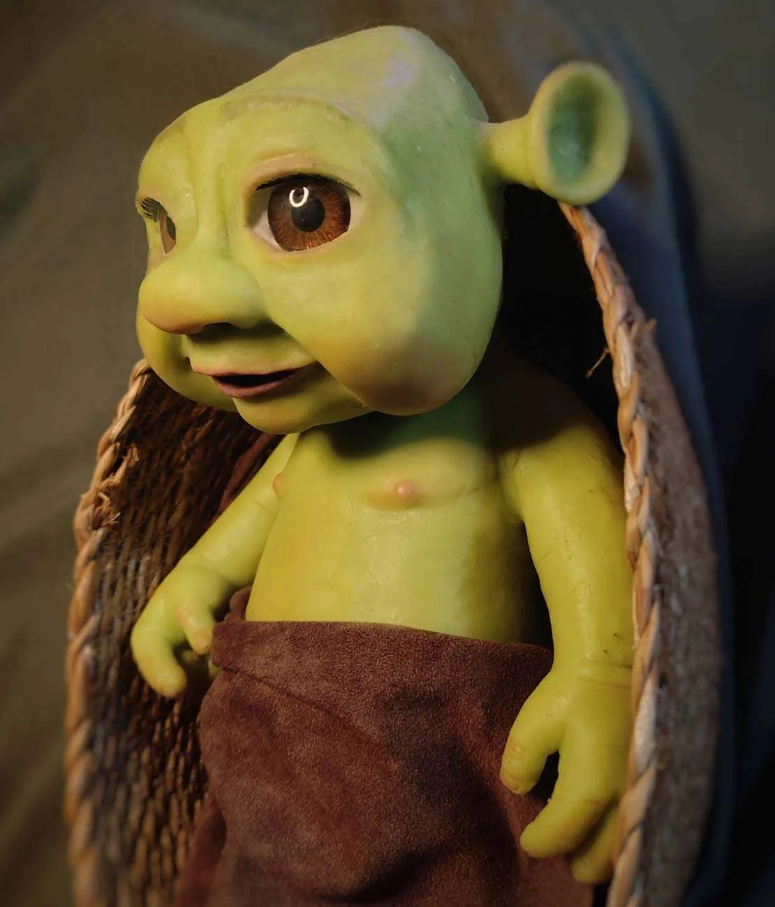 Baby Shrek Blank Meme Template
