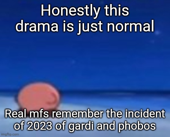 Stupid fuck | Honestly this drama is just normal; Real mfs remember the incident of 2023 of gardi and phobos | image tagged in stupid fuck | made w/ Imgflip meme maker