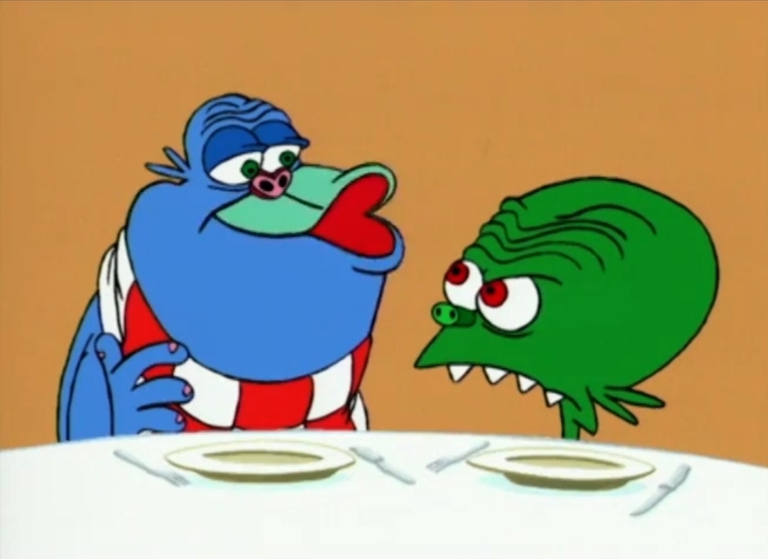 gorgious and candy at dinner table Blank Meme Template