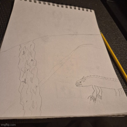 Ebony Odogaron in the Wildspire Wastes (WIP) | made w/ Imgflip meme maker