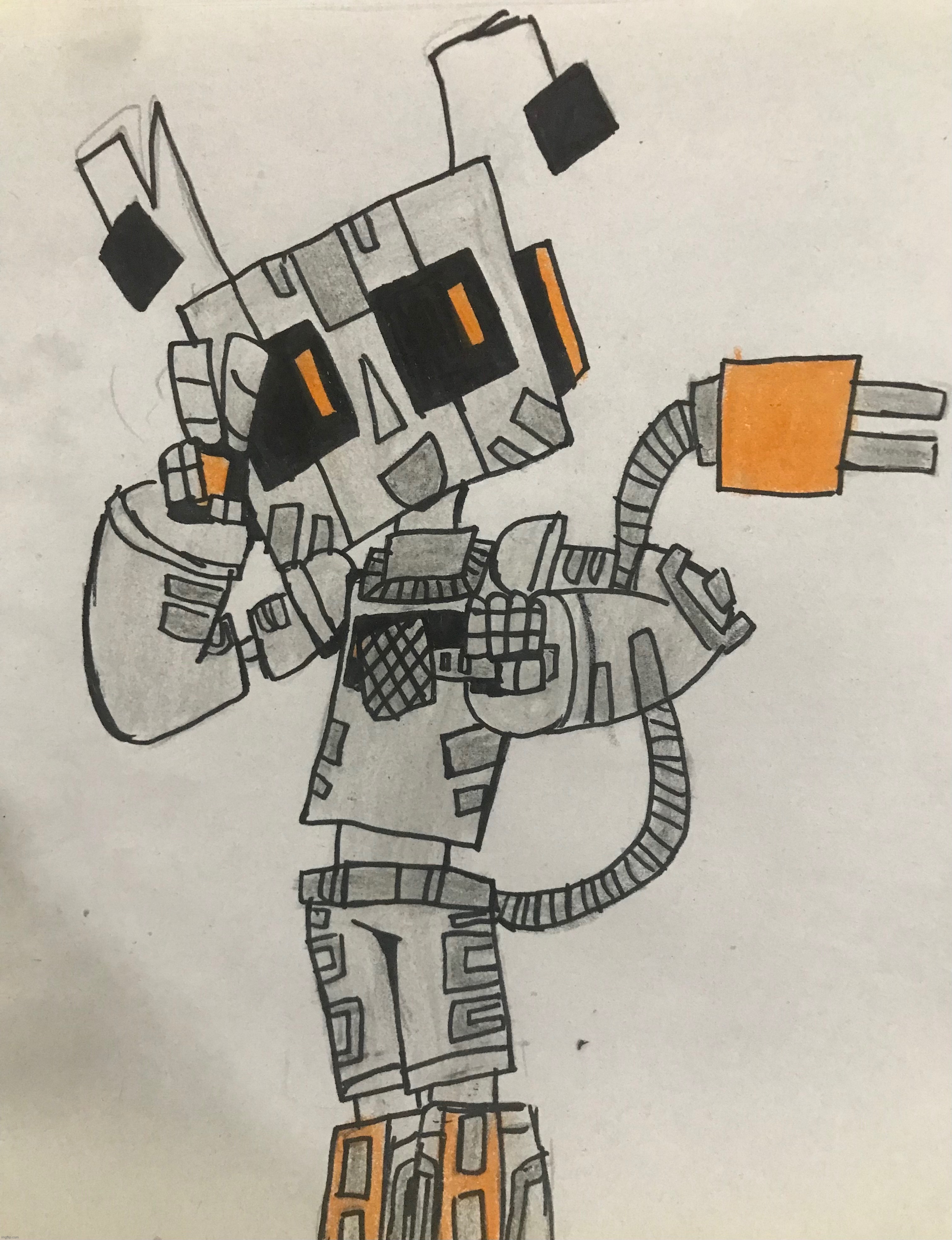 old Zerobot artwork (this art is made in may last year) | made w/ Imgflip meme maker