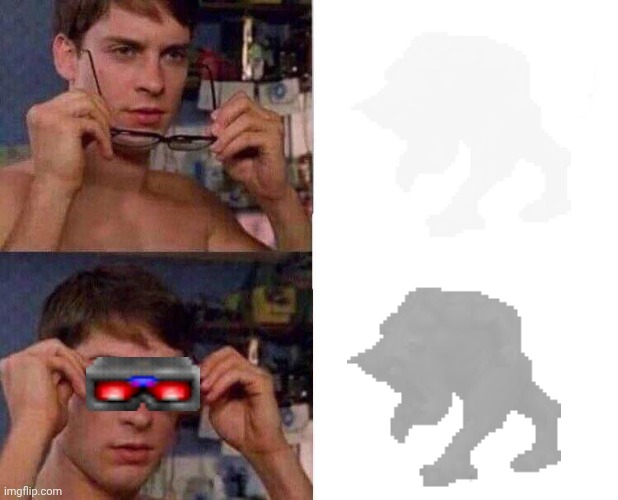 Spectre | image tagged in spiderman glasses,doom | made w/ Imgflip meme maker