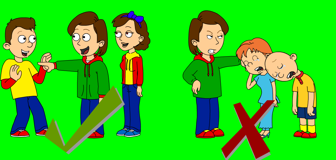 Real Caillou is ungrounded? Blank Meme Template