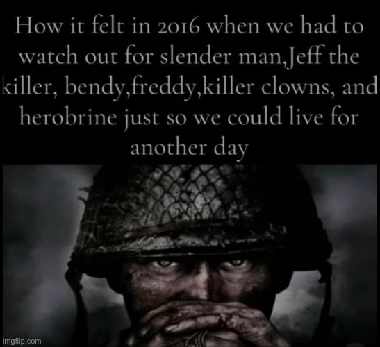 Respect everyone, but fear no one, except for Herobrine | made w/ Imgflip meme maker
