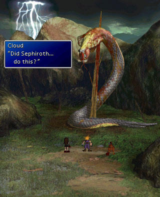 Did Sephiroth do this? Blank Meme Template