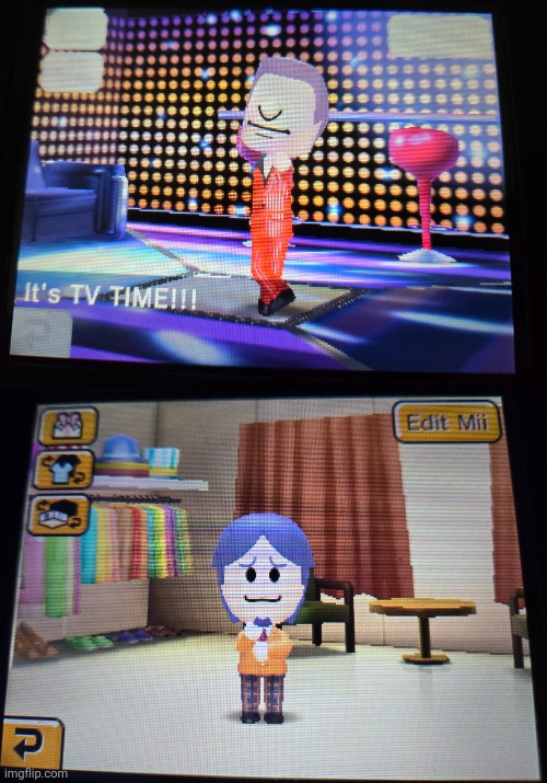 Added Tenna and Ramb to my Tomodachi Life island | made w/ Imgflip meme maker