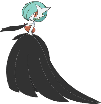 Shiny Mega Gardevoir 3 Blank Meme Template