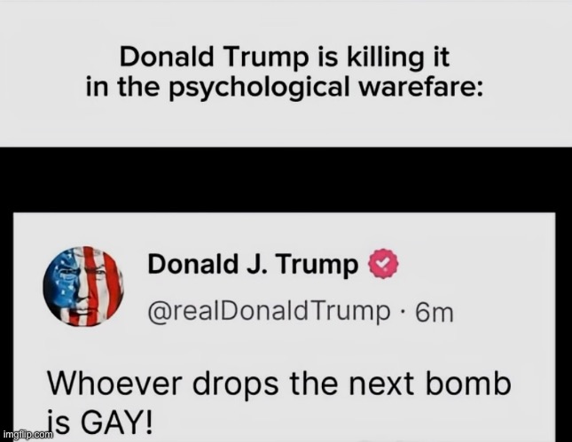 *drops bomb* | made w/ Imgflip meme maker