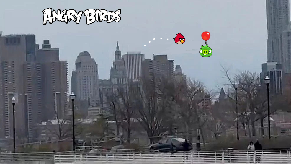 Angry Birds Hudson River Blank Meme Template