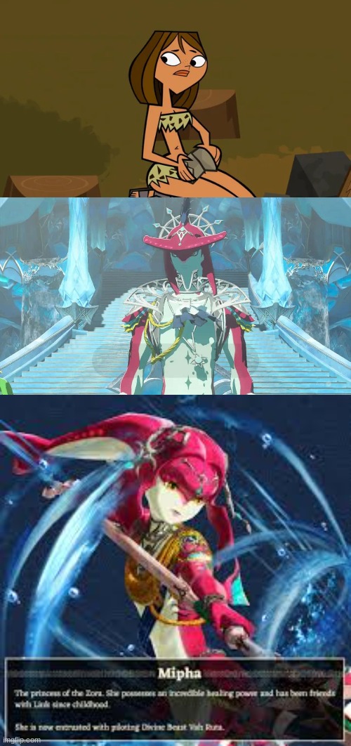 my biggest hear me outs ( sorry abt the quality on mipha ) | made w/ Imgflip meme maker
