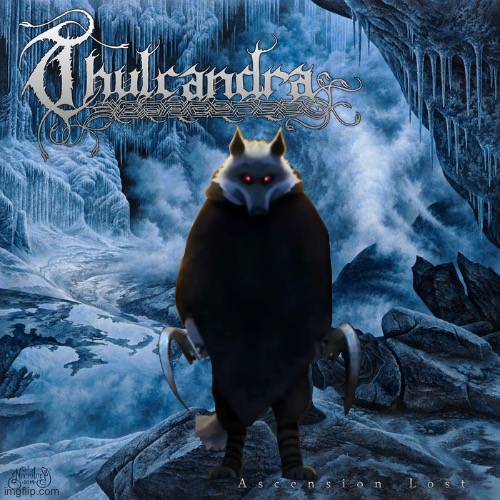 Thulcandra Meets Puss in Boots: The Last Wish | image tagged in puss in boots,reaper,black metal | made w/ Imgflip meme maker