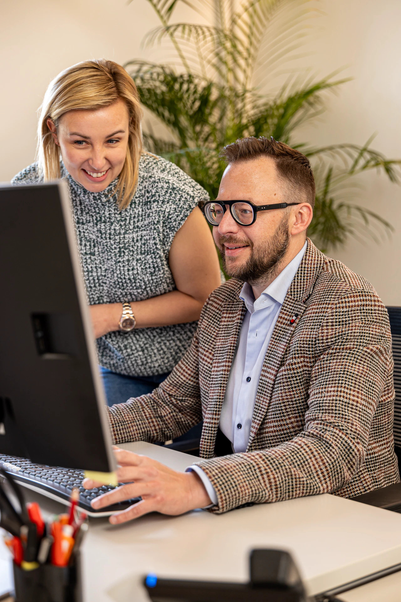 Cross eyed Guy staring at computer screen Blank Meme Template