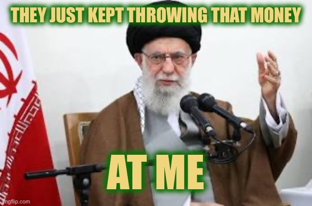 THEY JUST KEPT THROWING THAT MONEY AT ME | made w/ Imgflip meme maker
