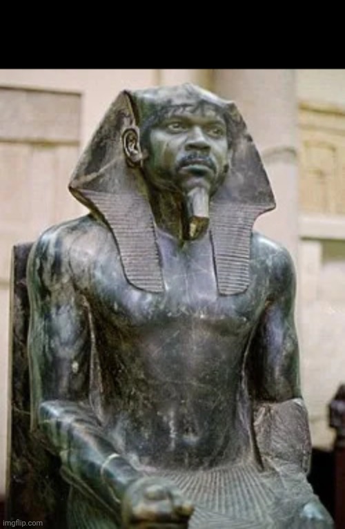 Samuel l Jackson | image tagged in mother fing sphinx | made w/ Imgflip meme maker