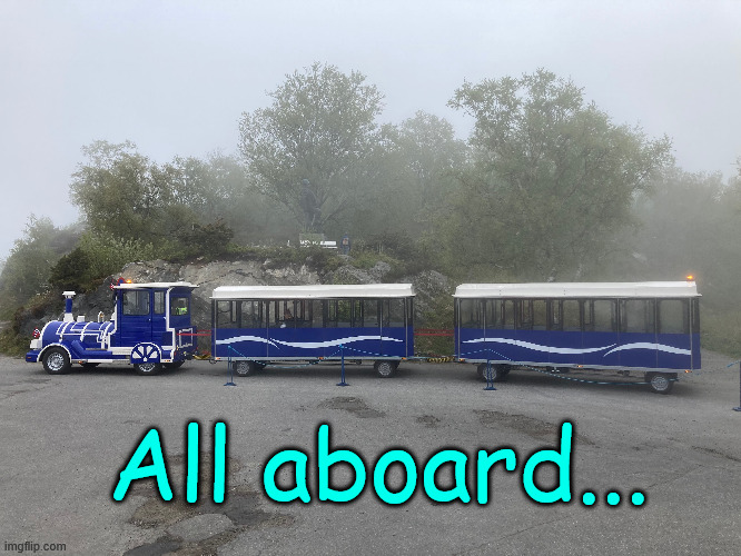 All aboard... | made w/ Imgflip meme maker