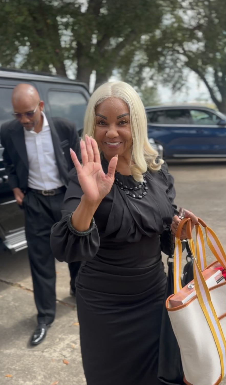 Deborah Waving Blank Meme Template