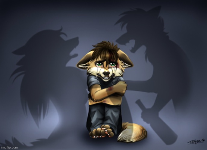 wolf parents fight | image tagged in wolf parents fight | made w/ Imgflip meme maker