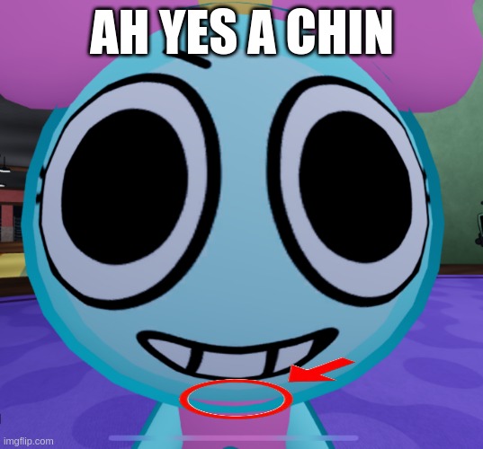 Erm what the speed | AH YES A CHIN | image tagged in erm what the dandy | made w/ Imgflip meme maker
