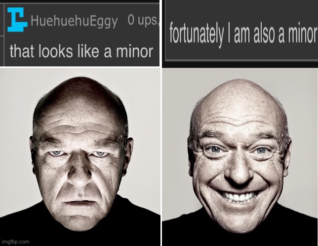 Angry Hank Happy Hank | image tagged in angry hank happy hank | made w/ Imgflip meme maker