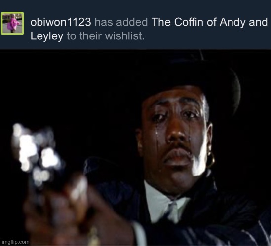 image tagged in crying wesley snipes | made w/ Imgflip meme maker