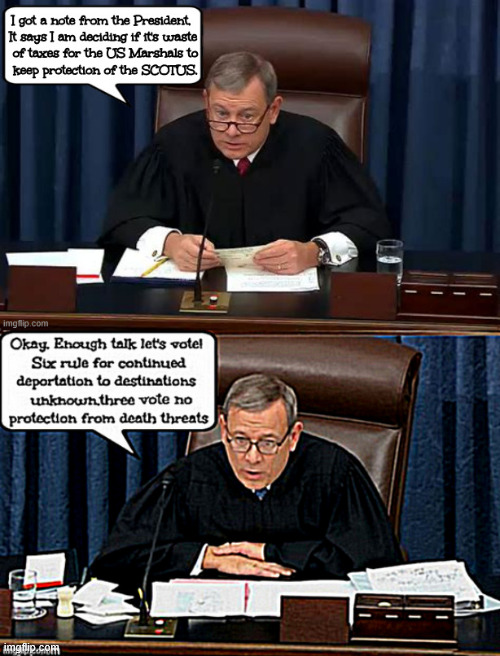 Scare Tactics The Art of Persuasion | image tagged in scotus screwed us,judged democracy dead,6 supreme court injustices,maga death threats,roberts the horrible,scare tactis | made w/ Imgflip meme maker