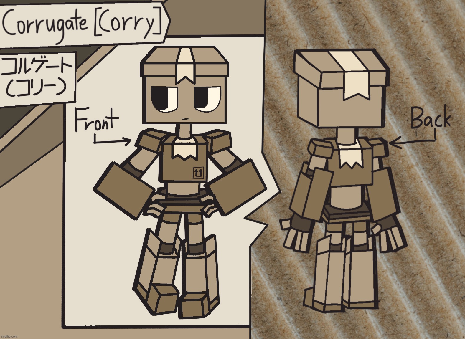 Corrugate (Corry) | made w/ Imgflip meme maker