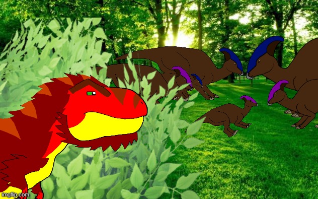 Tyrex's Hunt | made w/ Imgflip meme maker