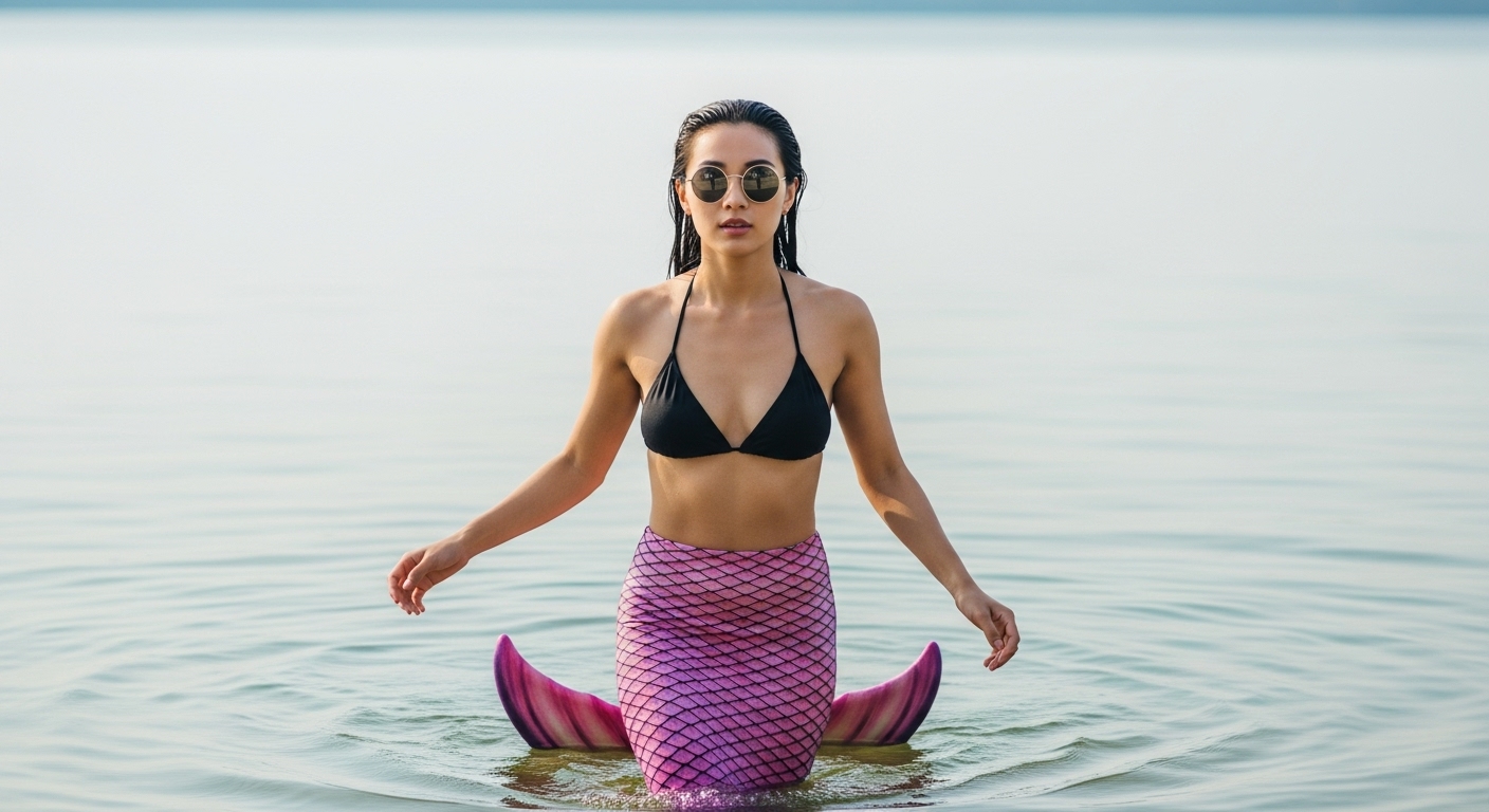aoc mermaid Blank Meme Template
