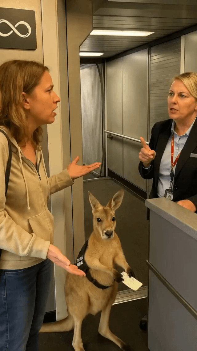 Kangaroo Blank Meme Template