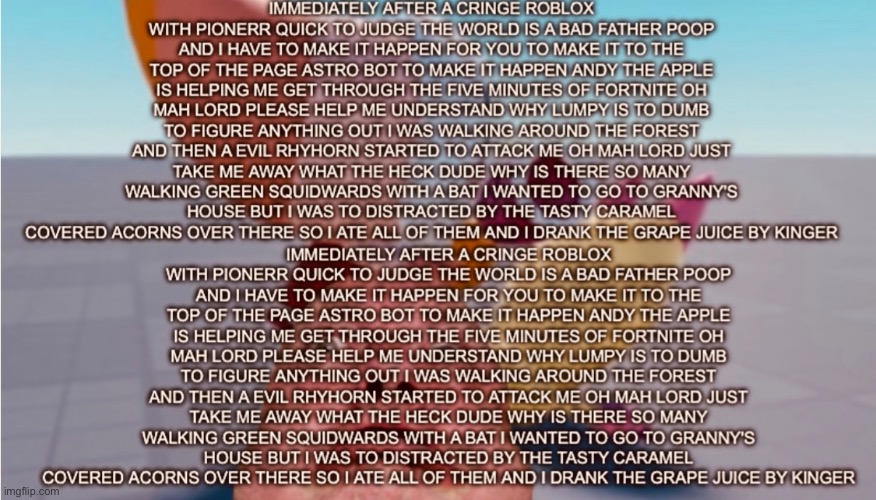 SHRIMPO and Scraps story | image tagged in funny,memes,dandy's world,please ignore the background,blot memes | made w/ Imgflip meme maker