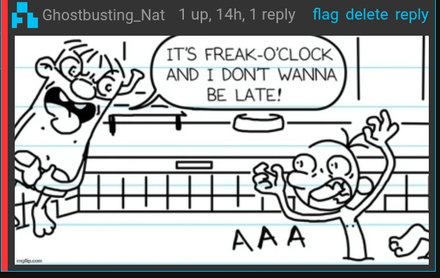 Freak O'clock Blank Meme Template