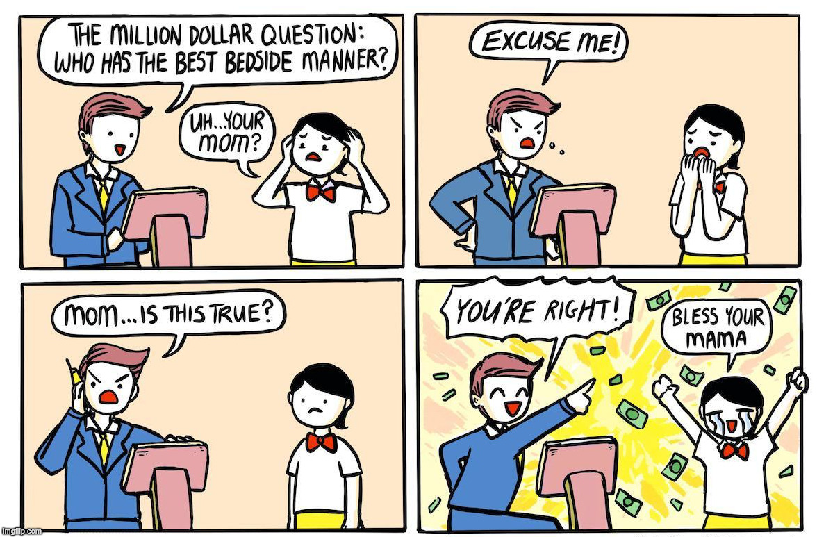 Your mom | image tagged in comics/cartoons | made w/ Imgflip meme maker