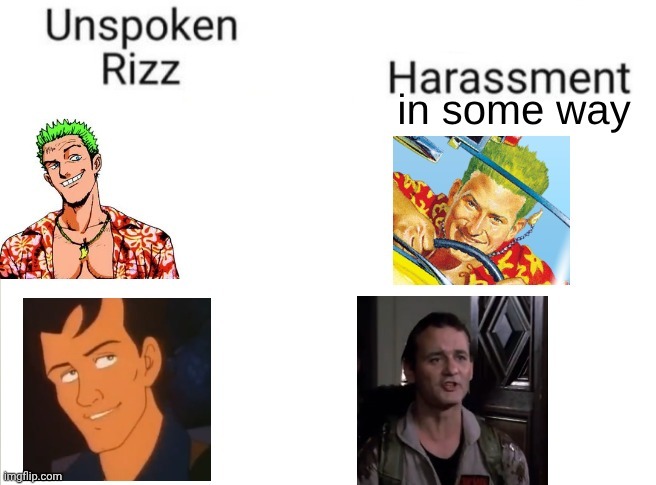 Give me more characters that kinda got this treatment | made w/ Imgflip meme maker
