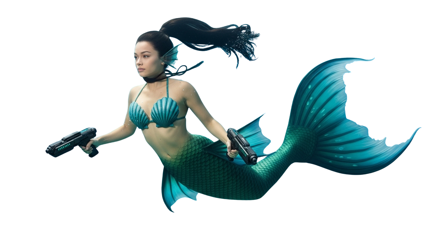 eve mermaid Blank Meme Template